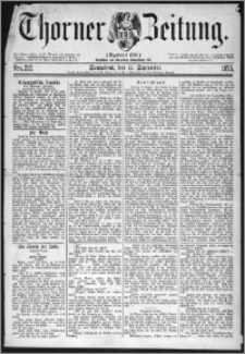 Thorner Zeitung 1875, Nro. 212