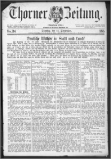 Thorner Zeitung 1875, Nro. 214