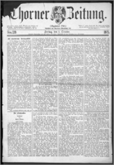 Thorner Zeitung 1875, Nro. 229