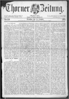 Thorner Zeitung 1875, Nro. 238