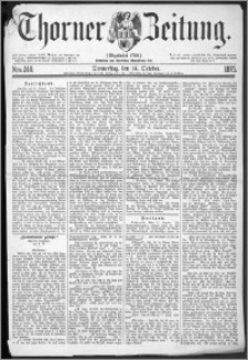 Thorner Zeitung 1875, Nro. 240