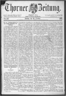 Thorner Zeitung 1875, Nro. 247