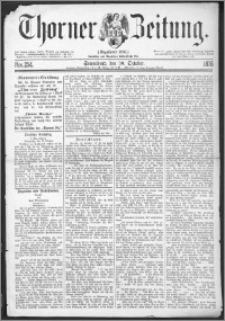 Thorner Zeitung 1875, Nro. 254