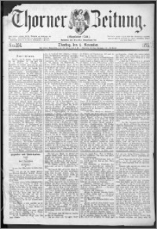 Thorner Zeitung 1875, Nro. 256