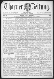 Thorner Zeitung 1875, Nro. 257