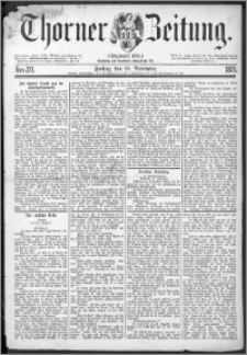 Thorner Zeitung 1875, Nro. 271