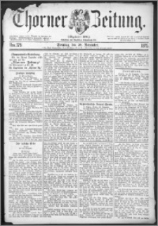 Thorner Zeitung 1875, Nro. 279 + Beilage