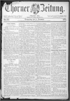 Thorner Zeitung 1875, Nro. 282