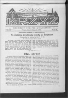 Krzyż, R. 65 (1933), nr 46