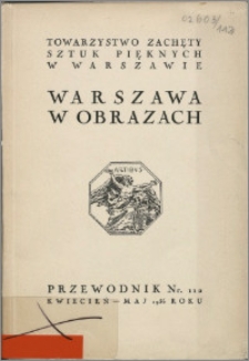 Warszawa w obrazach : [katalog wystawy], kwiecień - maj 1936 roku