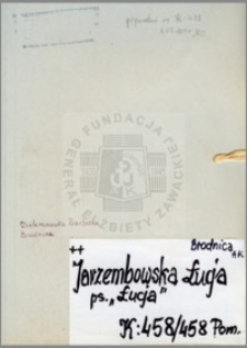 Jarzembowska Łucja