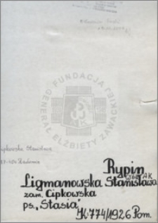 Ligmanowska Stanisława