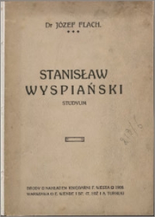 Stanisław Wyspiański : studyum
