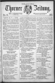 Thorner Zeitung 1873, Nro. 41