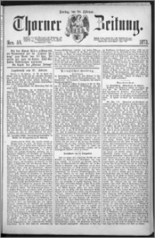 Thorner Zeitung 1873, Nro. 50