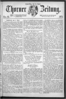 Thorner Zeitung 1873, Nro. 85