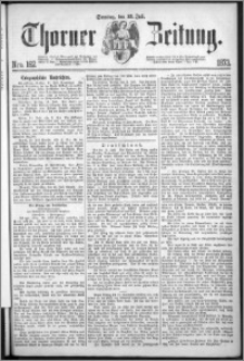 Thorner Zeitung 1873, Nro. 162