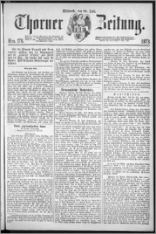 Thorner Zeitung 1873, Nro. 176