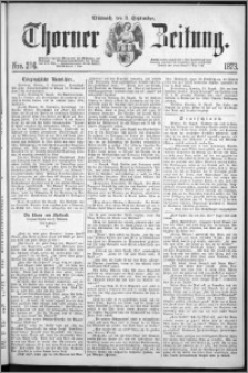 Thorner Zeitung 1873, Nro. 206