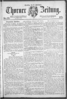 Thorner Zeitung 1873, Nro. 222