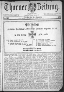 Thorner Zeitung 1873, Nro. 229