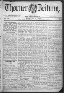 Thorner Zeitung 1873, Nro. 230