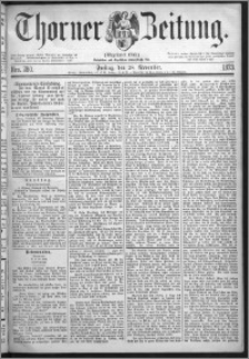 Thorner Zeitung 1873, Nro. 288