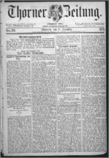 Thorner Zeitung 1873, Nro. 296