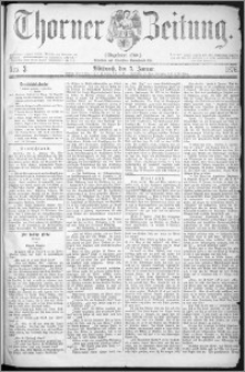 Thorner Zeitung 1876, Nro. 3