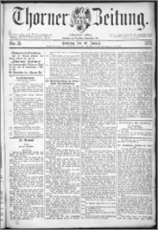Thorner Zeitung 1876, Nro. 25