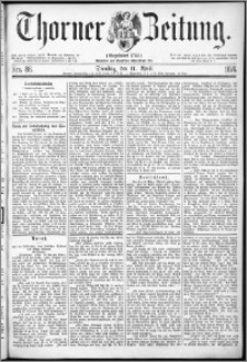 Thorner Zeitung 1876, Nro. 86