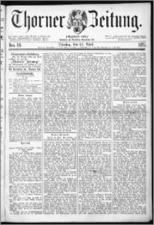 Thorner Zeitung 1876, Nro. 96