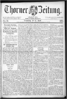 Thorner Zeitung 1876, Nro. 98