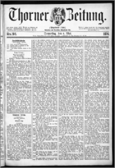 Thorner Zeitung 1876, Nro. 104