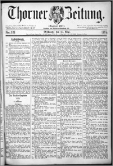 Thorner Zeitung 1876, Nro. 109