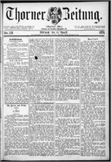 Thorner Zeitung 1876, Nro. 190