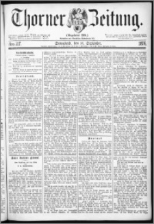 Thorner Zeitung 1876, Nro. 217