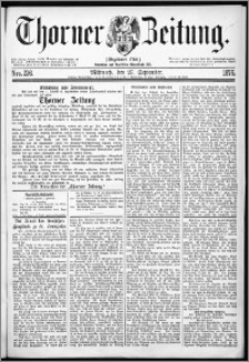 Thorner Zeitung 1876, Nro. 226