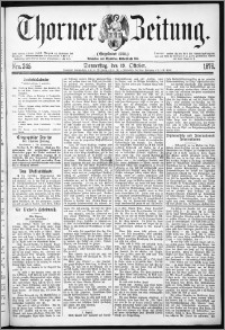 Thorner Zeitung 1876, Nro. 245