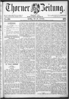 Thorner Zeitung 1876, Nro. 246