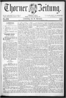 Thorner Zeitung 1876, Nro. 269