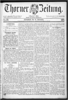 Thorner Zeitung 1876, Nro. 271