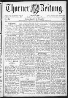 Thorner Zeitung 1876, Nro. 287