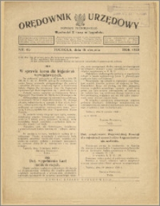 Orędownik Urzędowy Powiatu Tucholskiego 1928, Nr 65