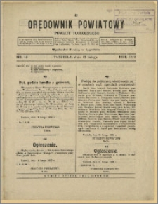 Orędownik Powiatowy Powiatu Tucholskiego 1929 Nr 14