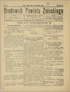 Orędownik Powiatu Żnińskiego 1930 Nr 4