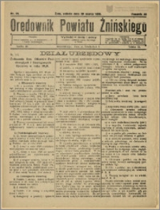 Orędownik Powiatu Żnińskiego 1930 Nr 21