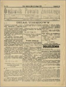 Orędownik Powiatu Żnińskiego 1931 Nr 15