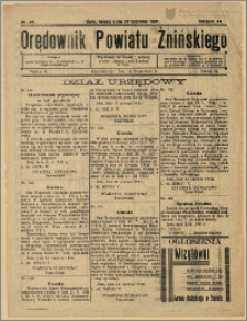 Orędownik Powiatu Żnińskiego 1931 Nr 42