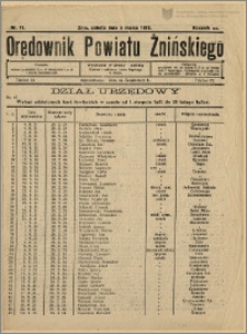 Orędownik Powiatu Żnińskiego 1932 Nr 11